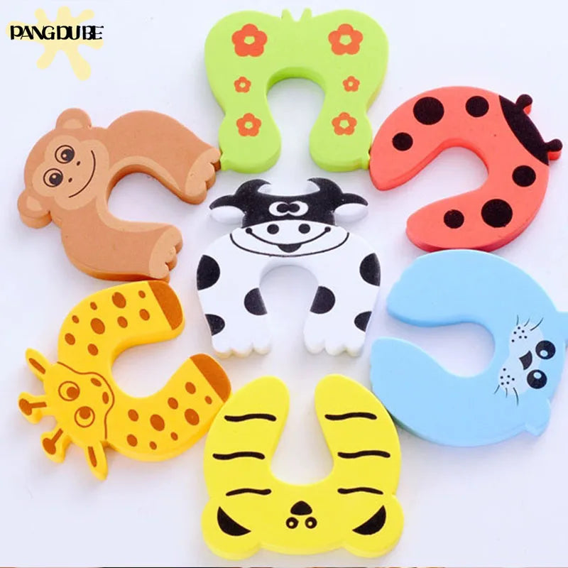 Safety Lock Children Protection Door Stopper EVA Door Holder Baby Safety Protection For Children Drawer Door Lock