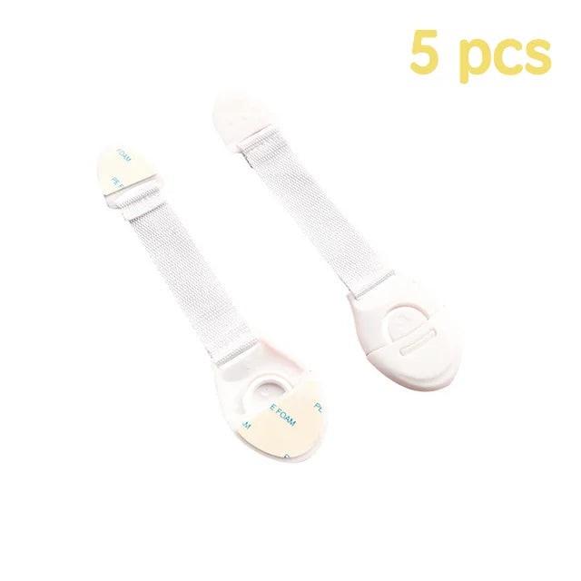 5Pcs Drawer Lock Baby Safety Lock From Children Safety Lock for Cabinet Locking Kids Safety Baby Security Children Protection