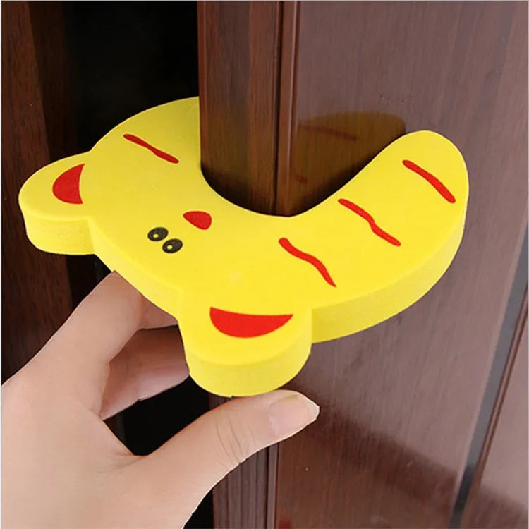 Safety Lock Children Protection Door Stopper EVA Door Holder Baby Safety Protection For Children Drawer Door Lock