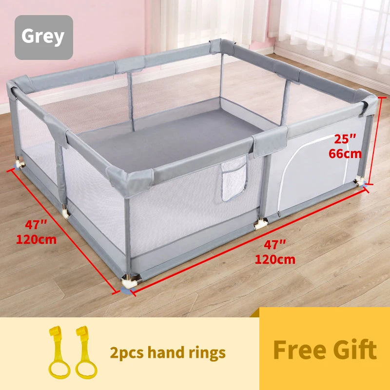 Super Quality Baby Playpen for Children Playground for Baby Safety Fence Indoor Big Size Baby Park with Anti-collision Cotton