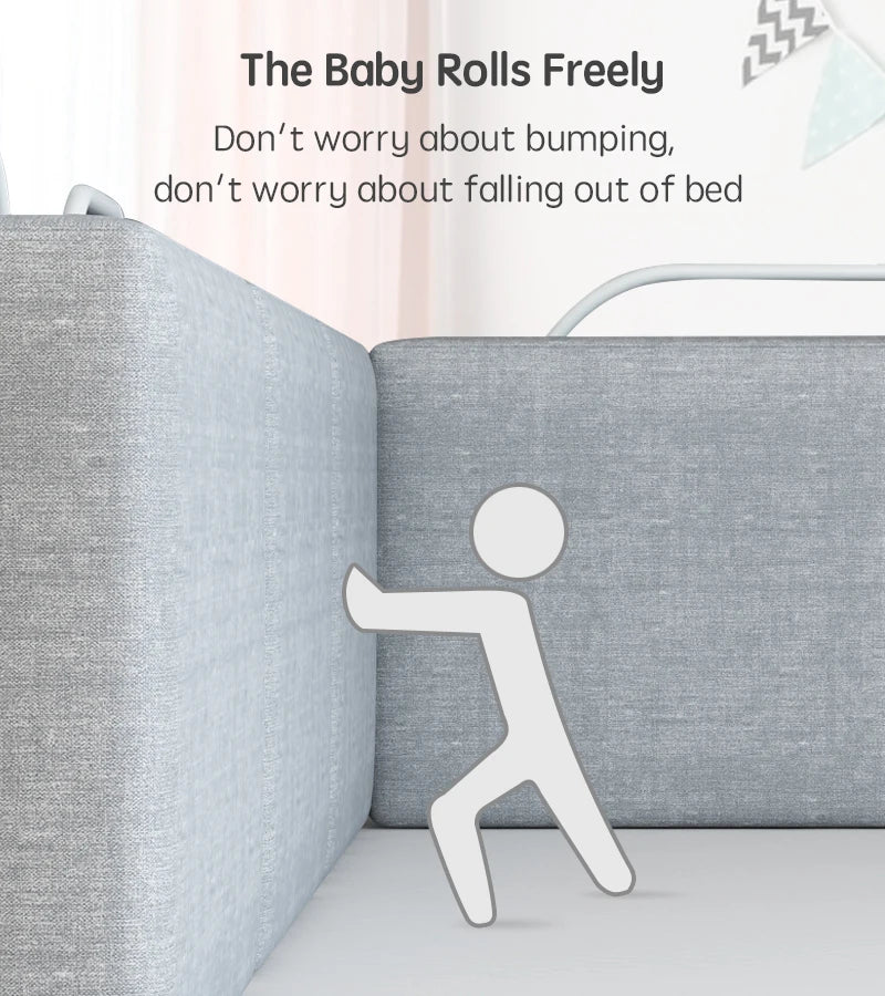 1pc Child Bed Barrier for Baby Bed Fence Railing for Children's Bed Protection Safety Railings for Babies Bed Rail Guard for Kid