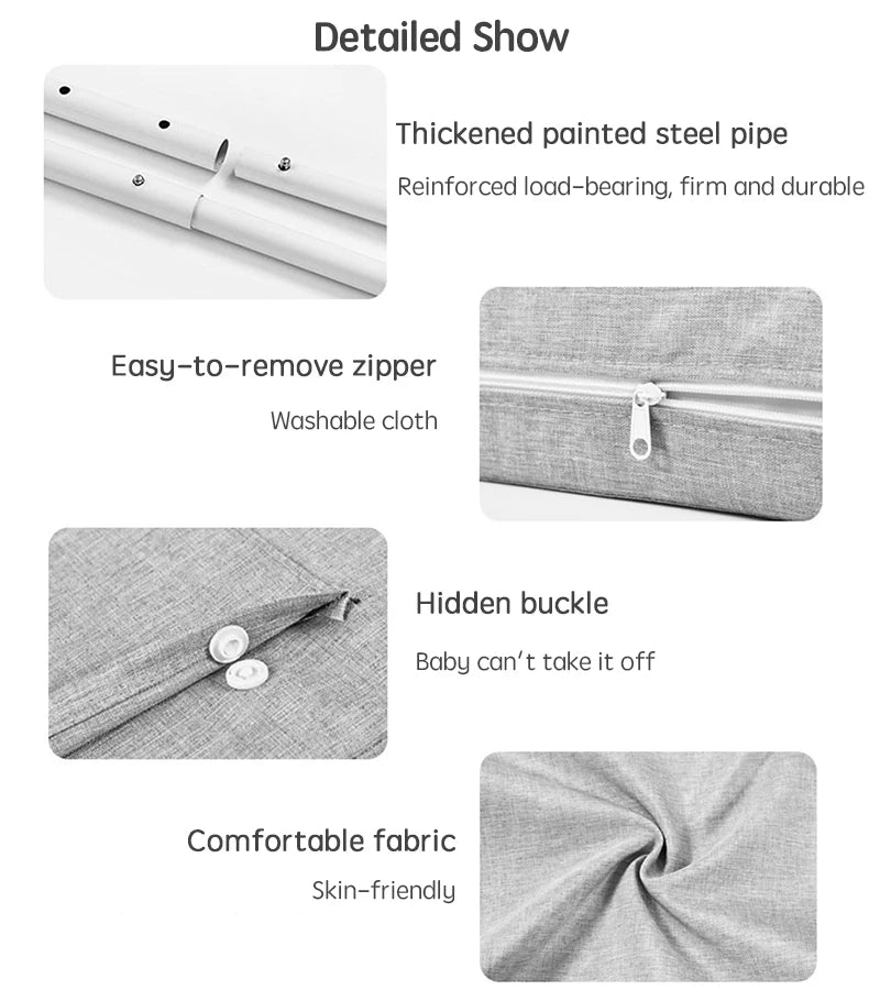 1pc Child Bed Barrier for Baby Bed Fence Railing for Children's Bed Protection Safety Railings for Babies Bed Rail Guard for Kid